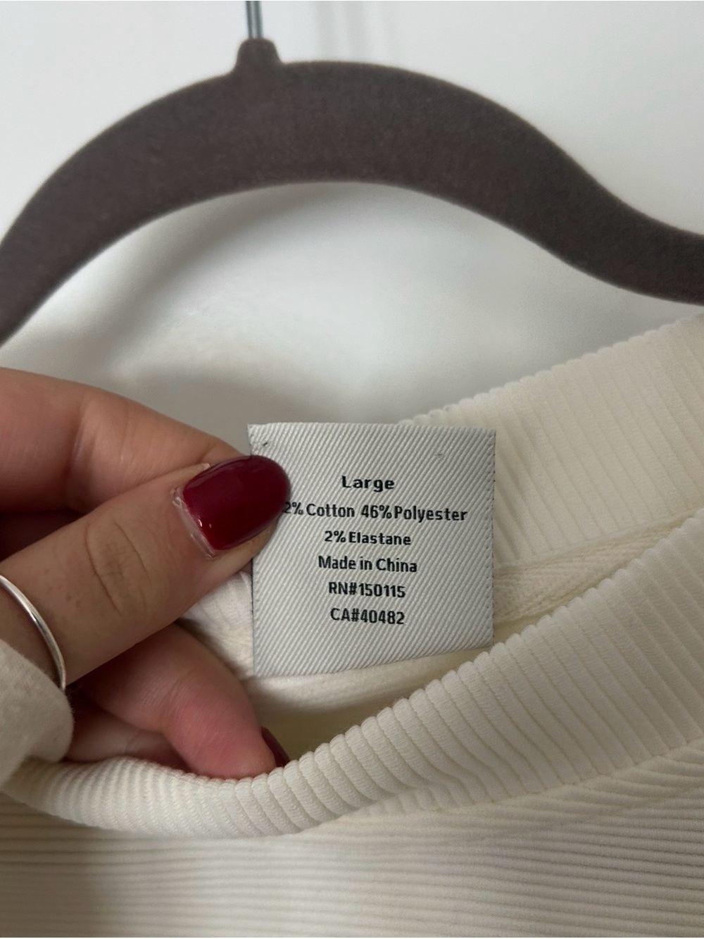 Varley Addelyn Ribbed Sweatshirt - Picture 4 of 5
